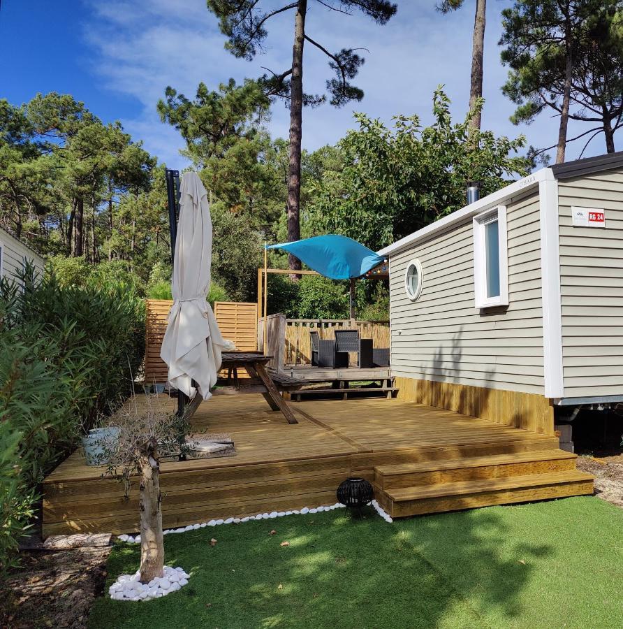 Mobile-Home 6 Personnes Cap Ferret Claouey Exterior photo
